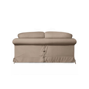 Salthrop Medium Sofa with Big Back Cushion in Boho Parchment