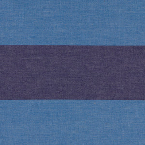 Salthrop Medium Sofa with Scatter Cushion in Coastal Blue Stripe