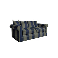 Salthrop Medium Sofa with Scatter Cushion in Woodland Stripe