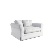 Salthrop Loveseat with Scatter Cushion in Beatrice Camelia
