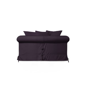 Salthrop Loveseat with Scatter Cushion in Beatrice Midnight