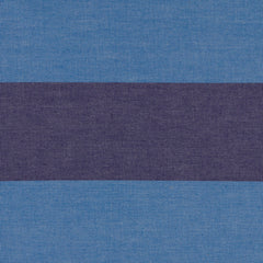 Salthrop Loveseat with Scatter Cushion in Coastal Blue Stripe