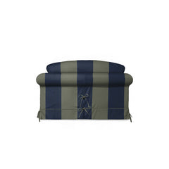 Salthrop Loveseat with Big Back Cushion in Woodland Stripe