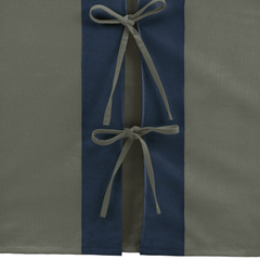 Salthrop Loveseat with Scatter Cushion in Woodland Stripe