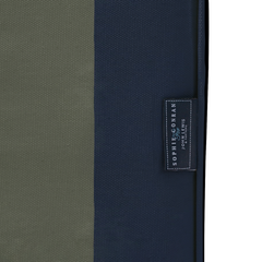 Salthrop Loveseat with Scatter Cushion in Woodland Stripe