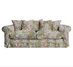Barton Large Sofa with Scatter Cushions in Midsummer Sky - Available for quick ship