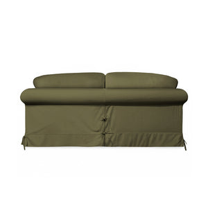 Salthrop Large Sofa with Big Back Cushion in Beatrice Olive