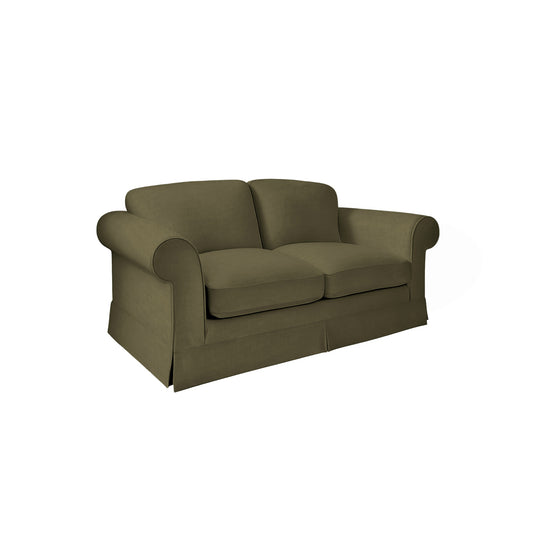 Salthrop Medium Sofa with Big Back Cushion in Beatrice Olive