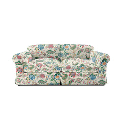 Barton Large Sofa with Big Back Cushions in Kitty Spring Green - Made to Order (Available for quick ship)