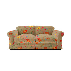 Salthrop Large Sofa with Big Back Cushions in Wildwood Twig - Made To Order