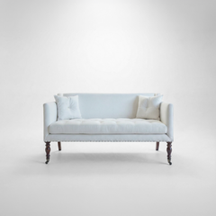 Sophia 2 seater sofa in Customer's Own Material - Made to Order