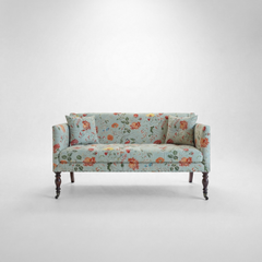 Sophia 2 seater sofa in Wildwood Duck Egg - Made to Order