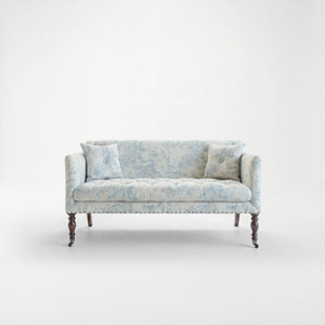 Sophia 2 seater sofa in Midsummer Faded Blue - Made to Order
