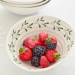 Amor Porcelain Cereal Bowls - Set of Four