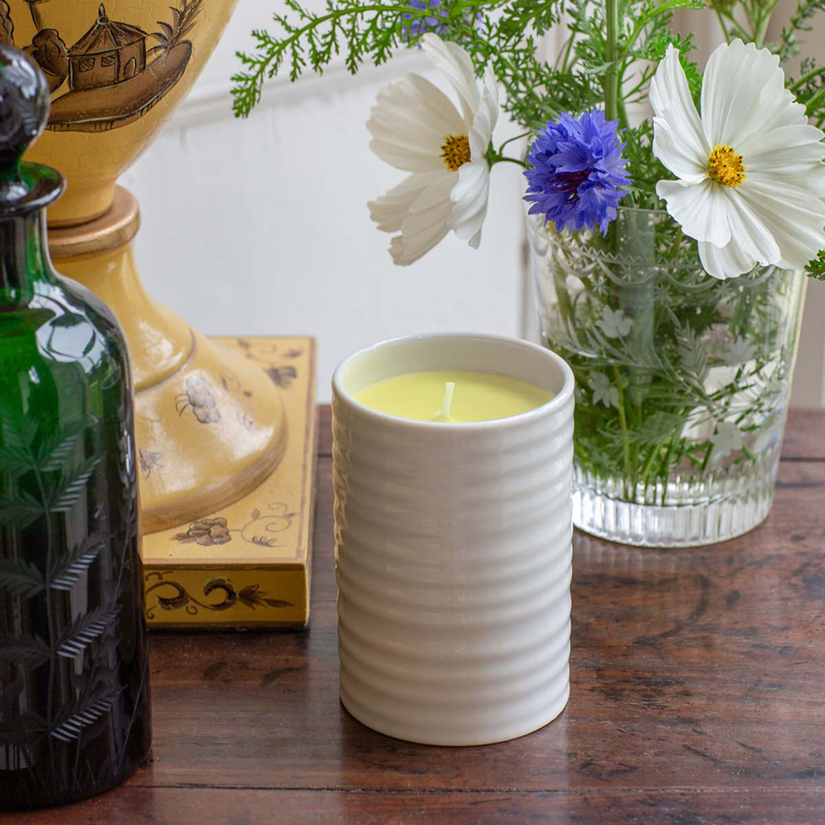 Bergamot & Cardamom Ceramic Candle