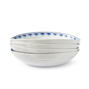 Sophie Conran Blue Pasta Bowls - Set of 4