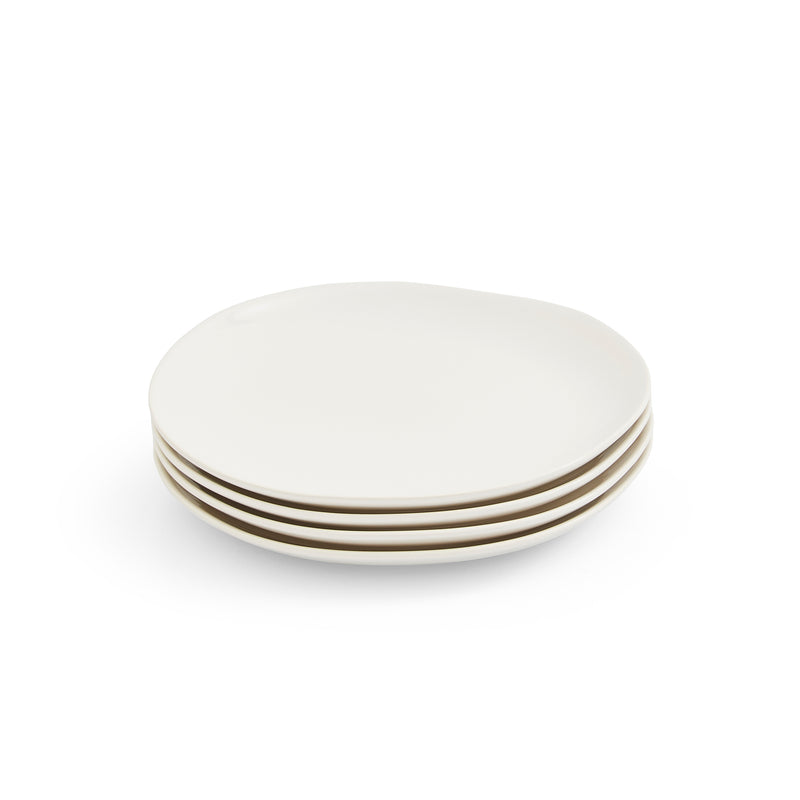 Cream Arbor Salad Plate - Set of 4