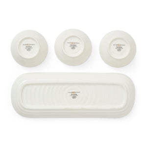 Lavandula 3 Bowl & Tray Set