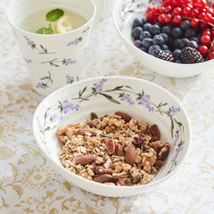 Lavandula Cereal Bowls - Set of Four