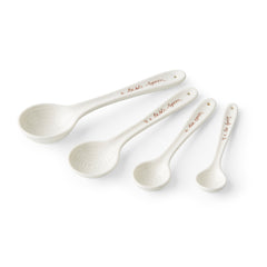 White Porcelain Measuring Spoons