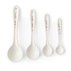 White Porcelain Measuring Spoons