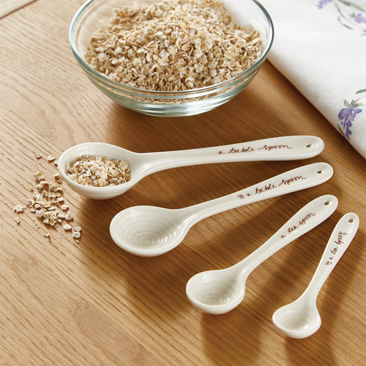 White Porcelain Measuring Spoons