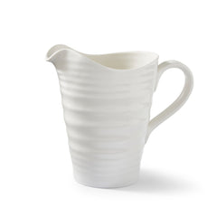 White Porcelain Medium Pitcher
