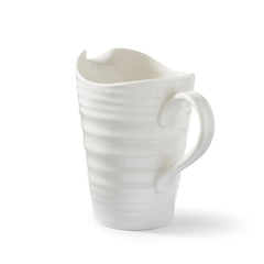 White Porcelain Medium Pitcher