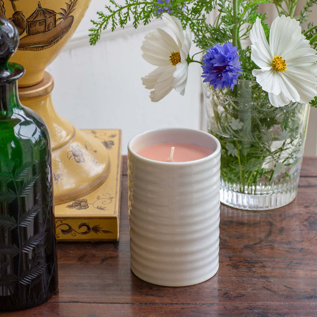 Patchouli & Cedarwood Ceramic Candle