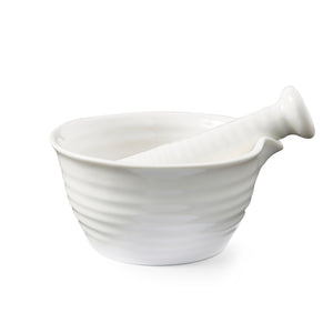 White Porcelain Pestle & Mortar