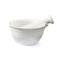 White Porcelain Pestle & Mortar
