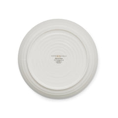 White Porcelain Coupe Buffet Plate - Set of Four