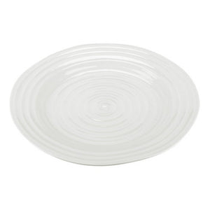 White Porcelain Dinner Plates - Set of 4