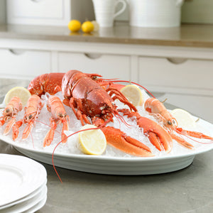 White Porcelain Large Platter