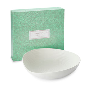 White Porcelain Large Statement Bowl