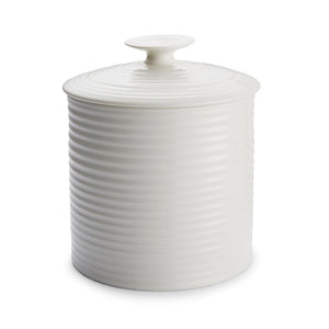 White Porcelain Large Storage Jar