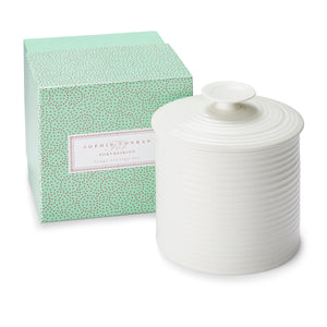 White Porcelain Large Storage Jar