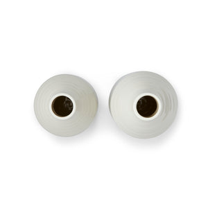 White Porcelain Oil & Vinegar Drizzler Set
