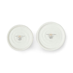 White Porcelain Oil & Vinegar Drizzler Set