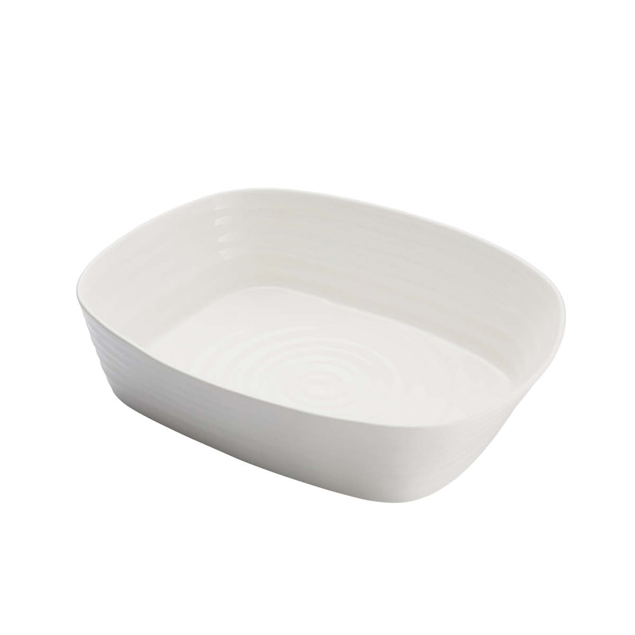 White Porcelain Rectangular Roasting Dish – sophieconran