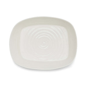 White Porcelain Rectangular Roasting Dish