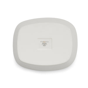 White Porcelain Small Rectangular Roasting Dish