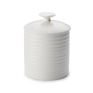 White Porcelain Small Storage Jar