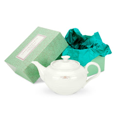 White Porcelain Teapot