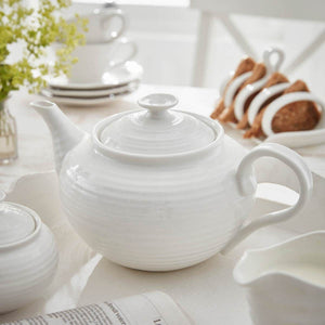 White Porcelain Teapot
