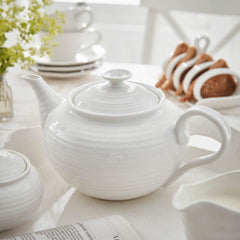 White Porcelain Teapot