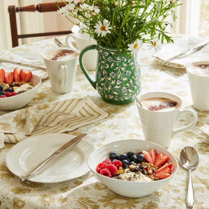 White Porcelain Side Plates - Set of 4