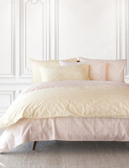 Alyssum Double Duvet Cover and 2 Standard Pillowcases Set - Yellow