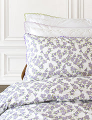 Camelia Double Duvet Cover and 2 Standard Pillowcases Set - Lilac