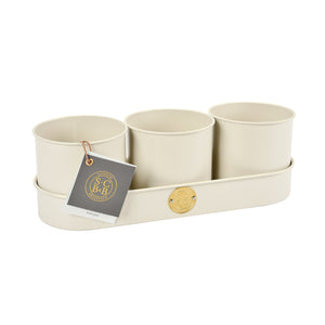 Buttermilk Herb Pots